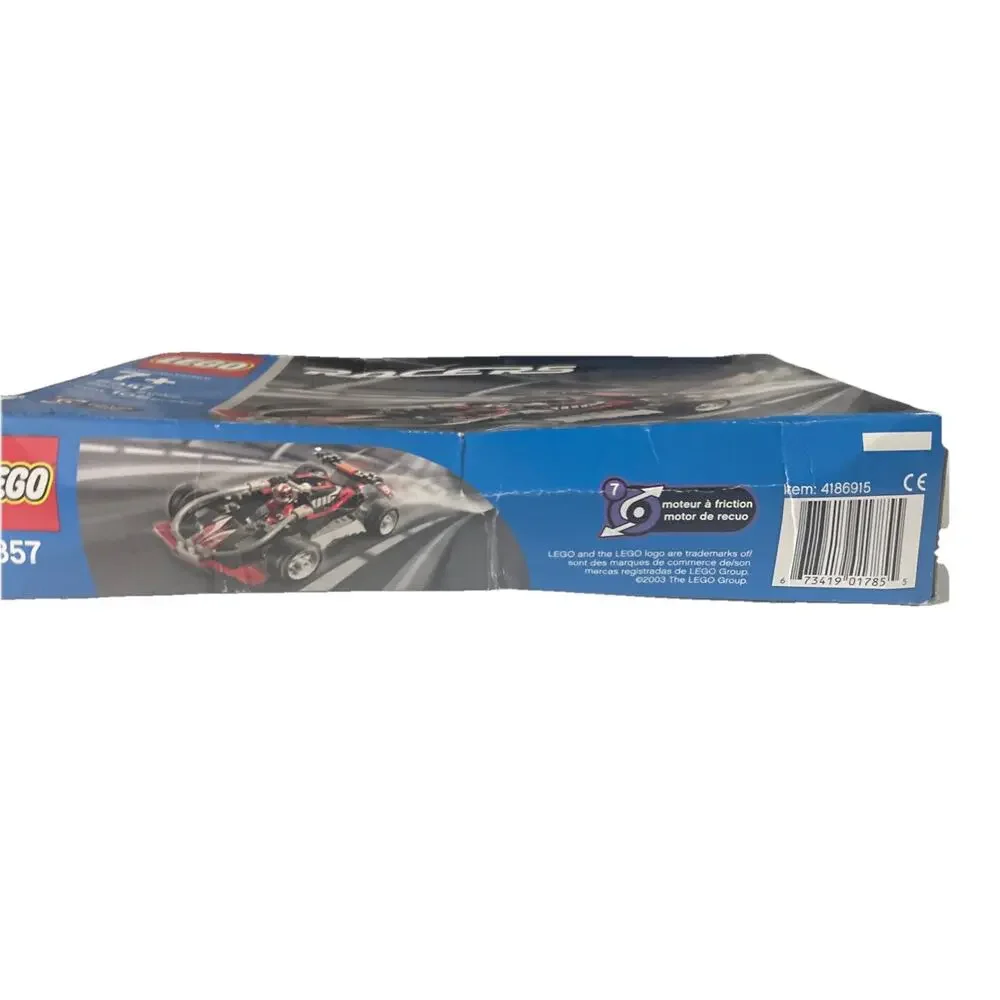 Vintage LEGO Racers set 8357 - Zonic Strike; 100% complete w manual and box New